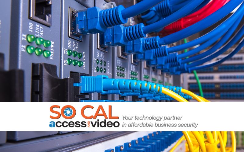 CCTV Cameras and Data Cabling